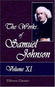 Cover of: The Works of Samuel Johnson by Samuel Johnson undifferentiated