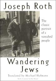 Cover of: The Wandering Jews by Joseph Roth, Mavis Gallant