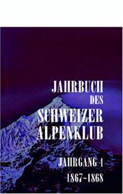 Cover of: Jahrbuch des Schweizer Alpenclub by Unknown