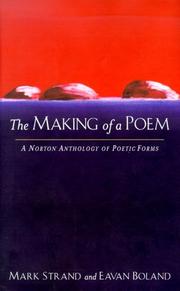The making of a poem by Mark Strand, Eavan Boland