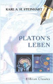 Cover of: Platon\'s Leben