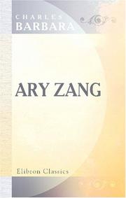 Cover of: Ary Zang