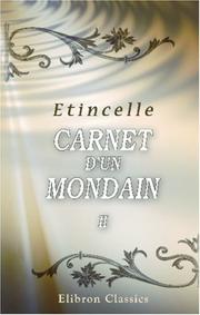 Carnet d\'un Mondain by Etincelle
