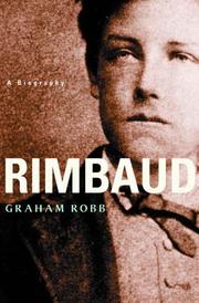 Cover of: Rimbaud by Graham Robb, Graham Robb