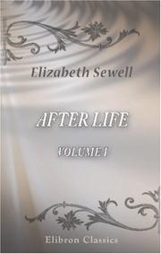 Cover of: After Life by Elizabeth Sewell