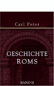 Cover of: Geschichte Roms: Band 2