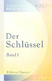 Cover of: Der Schlüssel