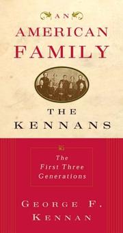 Cover of: An American family by George Frost Kennan