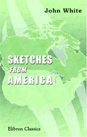 Cover of: Sketches from America by John White