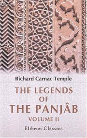 Cover of: The Legends of the Panjâb by Richard Carnac Temple