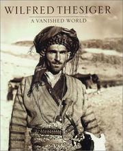 Cover of: A Vanished World by Wilfred Thesiger