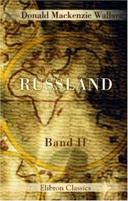 Cover of: Russland by Donald MacKenzie Wallace