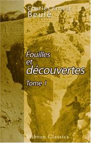 Cover of: Fouilles et découvertes: Tome 1. Grèce et Italie