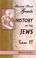 Cover of: History of the Jews