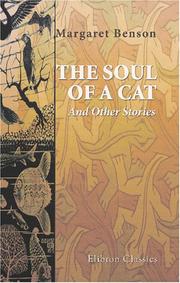 Cover of: The Soul of a Cat: And Other Stories. With Illustrations by Henrietta Ronner and from Photographs