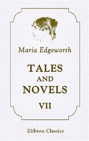 Cover of: Tales and Novels by Maria Edgeworth