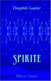 Cover of: Spirite by Théophile Gautier