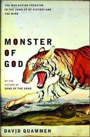 Cover of: Monster of God by David Quammen