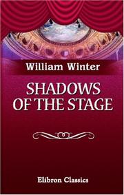 Cover of: Shadows of the Stage | William Winter