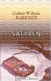 Cover of: Satyren