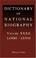 Cover of: Dictionary of National Biography