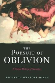 Cover of: The Pursuit of Oblivion by Richard Davenport-Hines