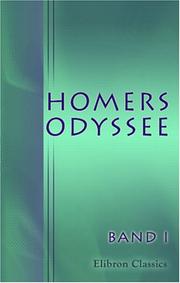 Cover of: Homers Odyssee by Όμηρος