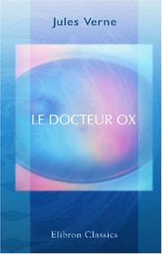 Cover of: Le Docteur Ox by Jules Verne