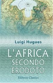 Cover of: L\'Africa secondo Erodoto