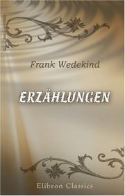Cover of: Erzählungen