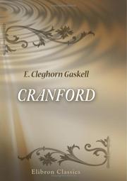 Cover of: Cranford by Elizabeth Cleghorn Gaskell