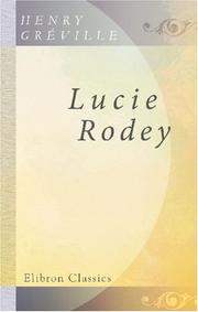 Cover of: Lucie Rodey