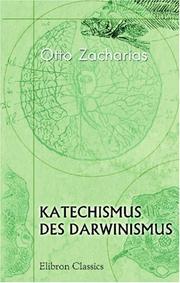 Cover of: Katechismus des Darwinismus