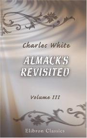 Cover of: Almack's Revisited by Charles White