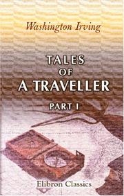 Cover of: Tales of a Traveller. By Geoffrey Crayon, Gent: Part 1