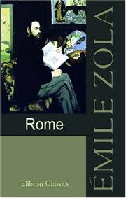 Cover of: Rome by Émile Zola, Émile Zola