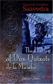 Cover of: The History of Don Quixote de la Mancha by Miguel de Unamuno