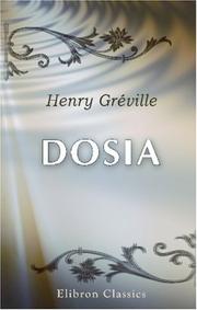 Cover of: Dosia by Henry Gréville