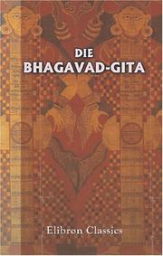 Cover of: Die Bhagavad-Gita by 