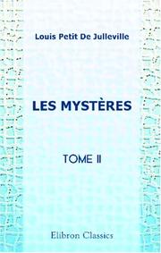 Cover of: Les Mystères: Tome 2