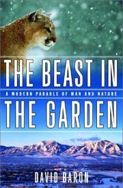 Cover of: The Beast in the Garden by David Baron, David Baron