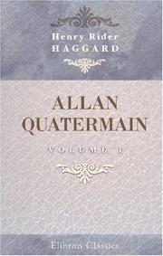 Cover of: Allan Quatermain by H. Rider Haggard