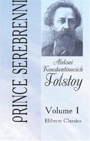 Cover of: Prince Serebrenni | Aleksei Konstantinovich Tolstoy