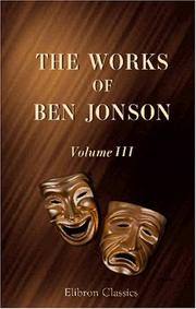 Cover of: The Works of Ben Jonson by Ben Jonson