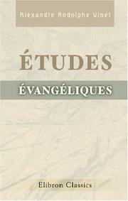 Cover of: Études évangéliques