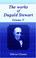 Cover of: The Works of Dugald Stewart