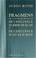 Cover of: Fragmens de l\'ouvrage intitulé: De l\'influence des moeurs sur les lois, et de l\'influence des lois sur les moeurs: Fragmens de l\'ouvrage de M-me Necker ... intitulé