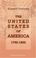 Cover of: The United States of America, 1765-1865