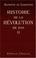 Cover of: Histoire de la révolution de 1848