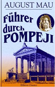 Cover of: Führer durch Pompeji by August Mau